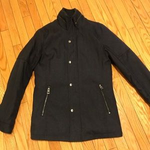Like new Men’s Guess winter Coat Navy Blue Size XS